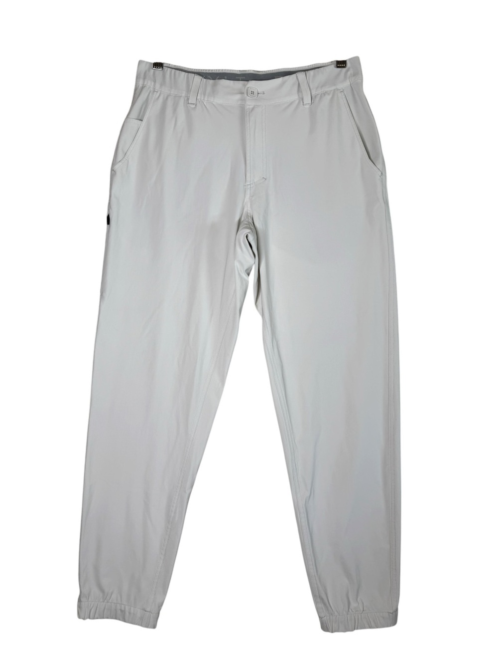 Bylt Premium Basics Everyday Ace Classic Fit Jogger Pants White Men's Size 31